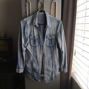 Cute, soft jean shirt